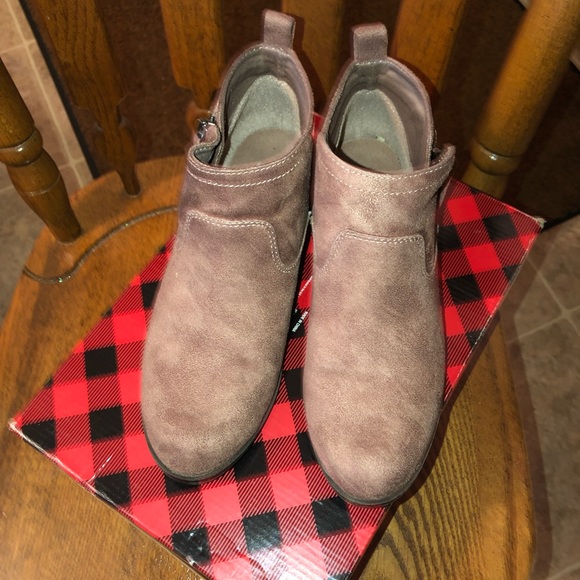 Suede Booties - Picture 2 of 4